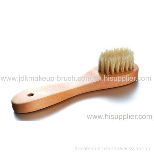 Wood Handle Facial Cleaning Brush